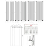 Reina Panel Radiator Reina Albano Central Heating Vertical Radiator