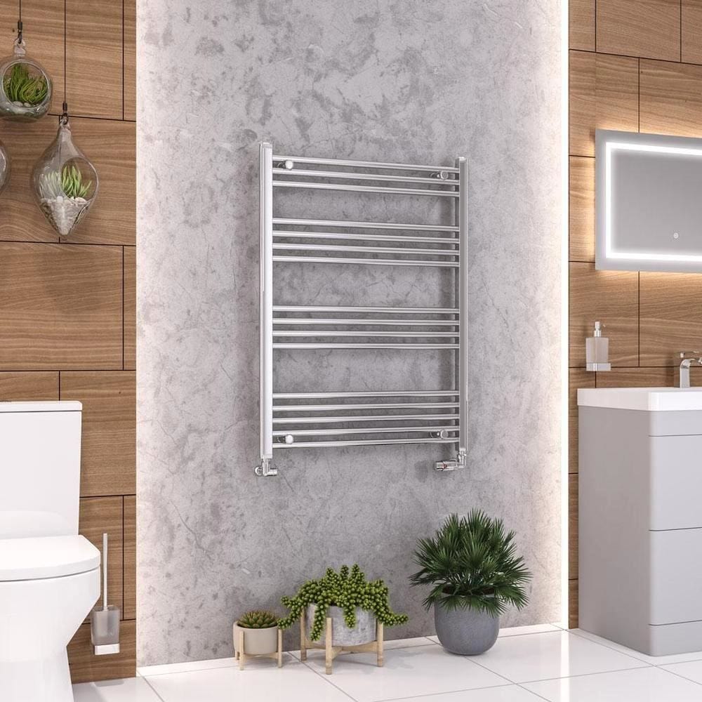 Eastbrook Wendover Straight Heated Towel Rail in Chrome