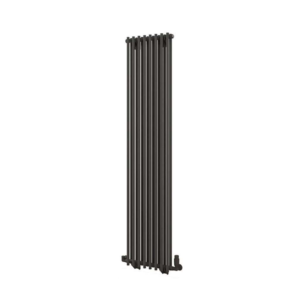 Eastbrook Column Radiator Eastbrook Murano Vertical Designer Radiator in Matt Anthracite