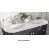 Eastbrook Wall Mounted Vanity Unit Eastbrook Hardwick Traditional 1200mm Wall Hung Vanity Unit with Double Basin