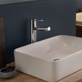 VADO Mono Basin Tap Vado Zoo Tall Mono Basin Mixer Tap in Chrome