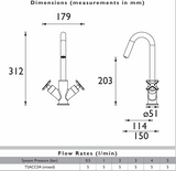 Heritage Salcombe Mono Basin Mixer Tap