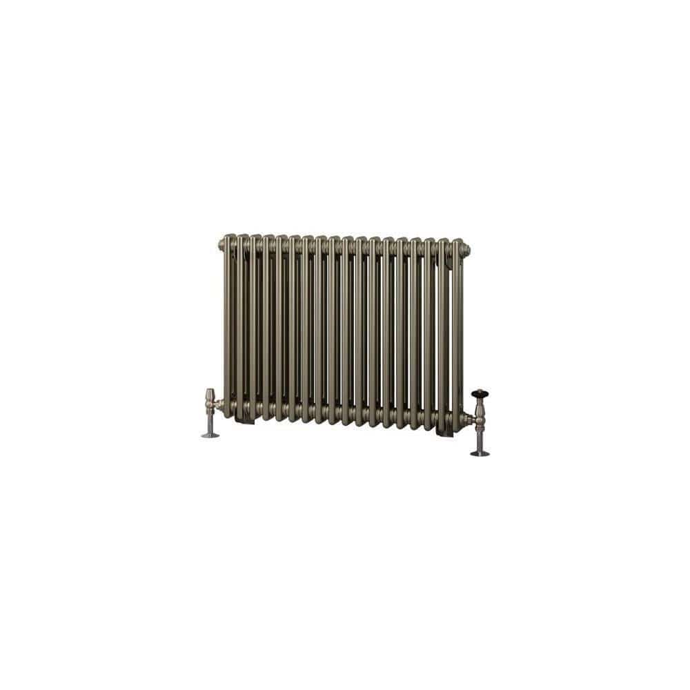 Eastbrook Column Radiator Eastbrook Rivassa Traditional 2 Column Radiator in Bronze Effect