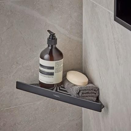 Hansgrohe Basket Hansgrohe AddStoris Corner Basket in  Matt Black
