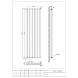 Aquarius Athens Double Vertical Column Radiator
