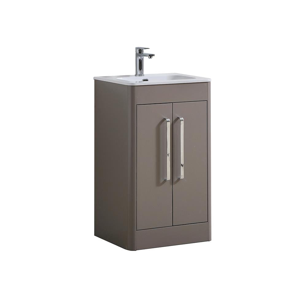 Imex Floor Standing Imex Suburb Floor Standing 500mm Double Door Vanity Unit with Basin