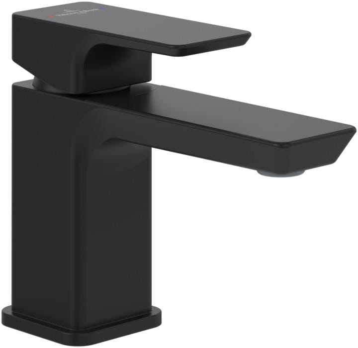 Villeroy & Boch Cloakroom Tap Villeroy & Boch Subway 3.0 Mini Basin Mixer Tap with Pop-Up Waste in Matt Black