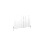 Eastbrook Charlton Horizontal Aluminium Designer Radiator in Matt White