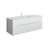 Crosswater Wall Mounted Vanity Unit Crosswater Glide II Wall Mounted Two Drawer Vanity Unit with Basin