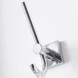 Miller Robe Hook Miller Atlanta Double Robe Hook in Chrome