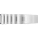 Aquarius Bathrooms Column Radiator Aquarius Foundry Horizontal 4 Column Radiator in White