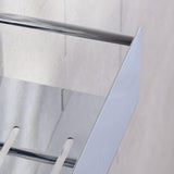 Miller Basket Miller Signature Box Shower Basket in Chrome