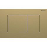 Geberit Flush Plate Brushed Brass Geberit Sigma Square Stainless Steel Flush Plate