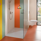 Villeroy & Boch Rectangle Shower Tray 1200 x 800mm Villeroy & Boch Architectura Metalrim Rectangular Shower Tray in Alpin White