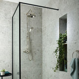 Vado Exposed Shower Set Booth & Co. Axbridge Exposed Shower Valve Set with Rigid Riser, Shower Head and Handset