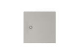 ROCA Square Shower Tray Pearl / 800 x 800mm ROCA Terran-N Superslim Stonex® Square Shower Tray with Twist Colour Match Waste Cover