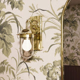 Burlington Bathroom Lighting Gold - Clear Glass Burlington Guild Wall Light