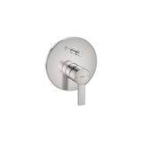 Roca Concealed Shower Valve Brushed Stainless Steel Roca Targa 2 Outlet Concealed Shower Trim