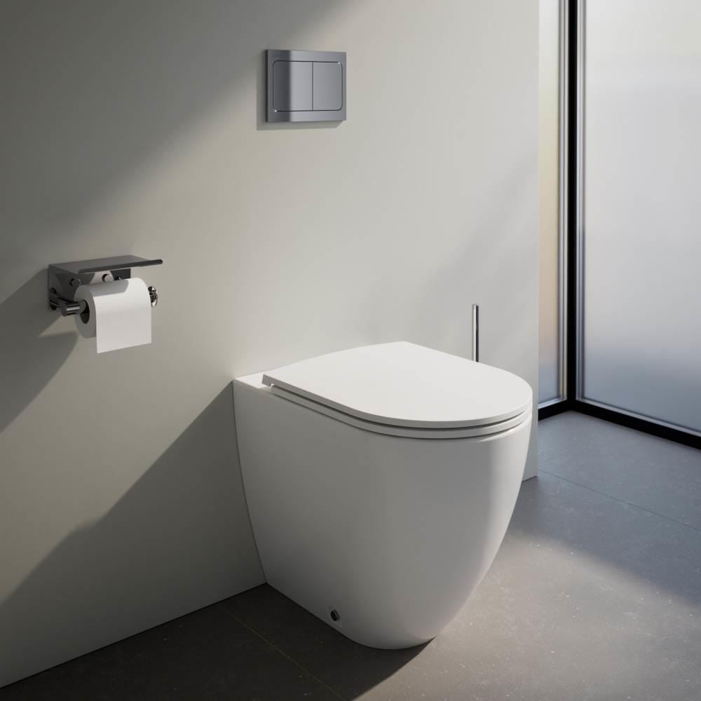 Laufen Toilet Seat Laufen Pro Slimline Soft Close, Quick Release Toilet Seat