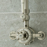 Vado Exposed Shower Set Booth & Co. Axbridge Exposed Shower Valve Set with Rigid Riser, Shower Head and Handset