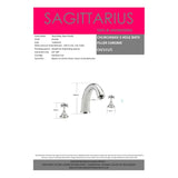 Sagittarius Bath Mixer Sagittarius Churchman 3 Hole Deck Mounted Bath Filler Tap in Chrome