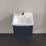 Villeroy & Boch Wall Mounted Vanity Unit Villeroy & Boch Subway 3.0 Wall Hung 500mm One Drawer Vanity Unit with Basin