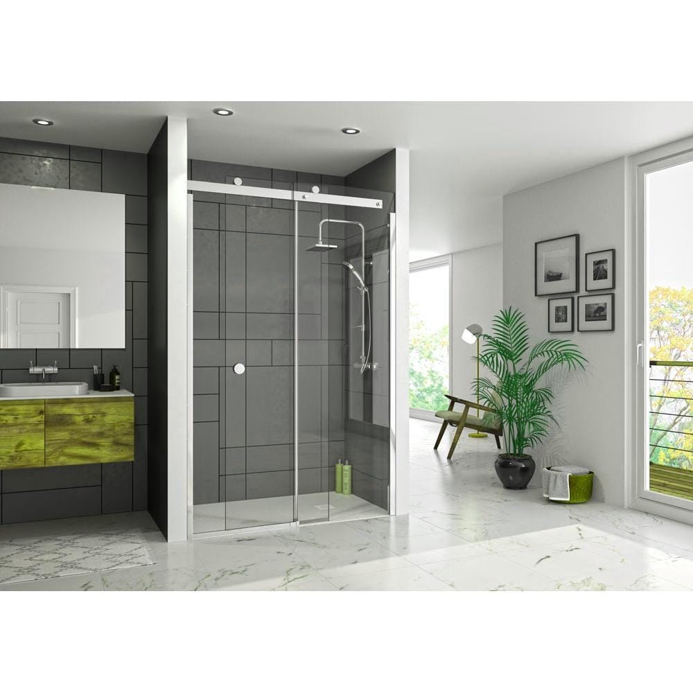 Merlyn Slding Shower Door 1000mm / Right Hand Merlyn Series 10 Sliding Shower Shower Door in Chrome