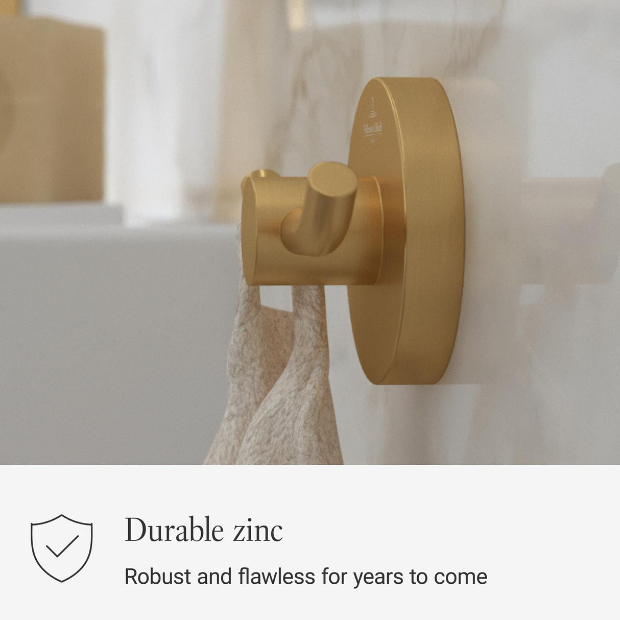 Villeroy & Boch Robe Hook Villeroy & Boch Elements - Tender Double Robe Hook