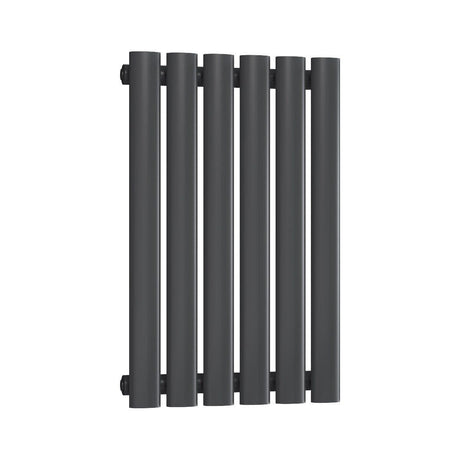 Aquarius Bathrooms Column Radiator Aquarius Athens Single Horizontal Column Radiator in Anthracite