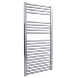 Vogue Ladder Rails Vogue Focus Straight Towel Rail - 1200 x 500mm - Central Heating - Chrome