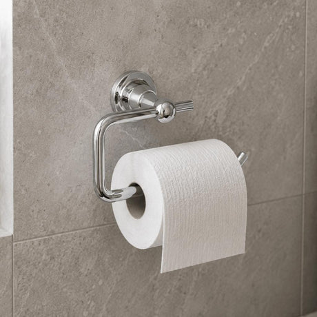 Heritage Toilet Roll Holder Heritage Holborn Toilet Roll Holder in Chrome