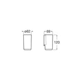 Roca Toothbrush Holder Roca Sonata Wall Mounted Tumbler and Holder