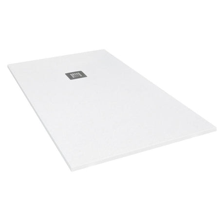 Tissino Rectangle Shower Tray 1600 x 1200mm Tissino Giorgio2 Rectangle Shower Tray in White Slate