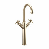 Crosswater Tall Basin Tap Crosswater Belgravia Tall Monobloc Basin Mixer Tap with Crosshead Handle