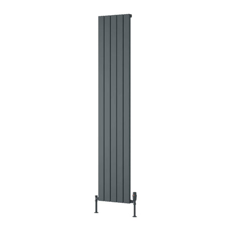 Reina Panel Radiator 1800 x 370mm / Anthracite Reina Piatto Single Vertical Panel Central Heating Radiator