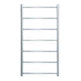 JIS Ladder Rail Polished Chrome / Central Heating JIS Sussex Pevensey Vertical Stainless Steel Heated Towel Rail
