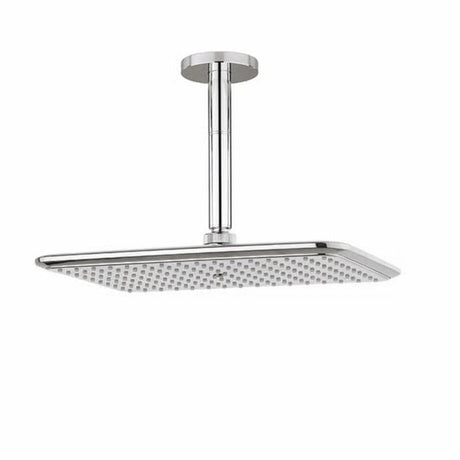 Crosswater Fixed Shower Head Crosswater Essence Fixed Shower Head with Air System in Chrome