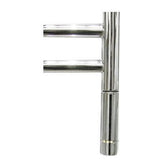 JIS Designer Towel Radiator JIS Sussex Findon Vertical Stainless Steel Designer Heated Towel Rail