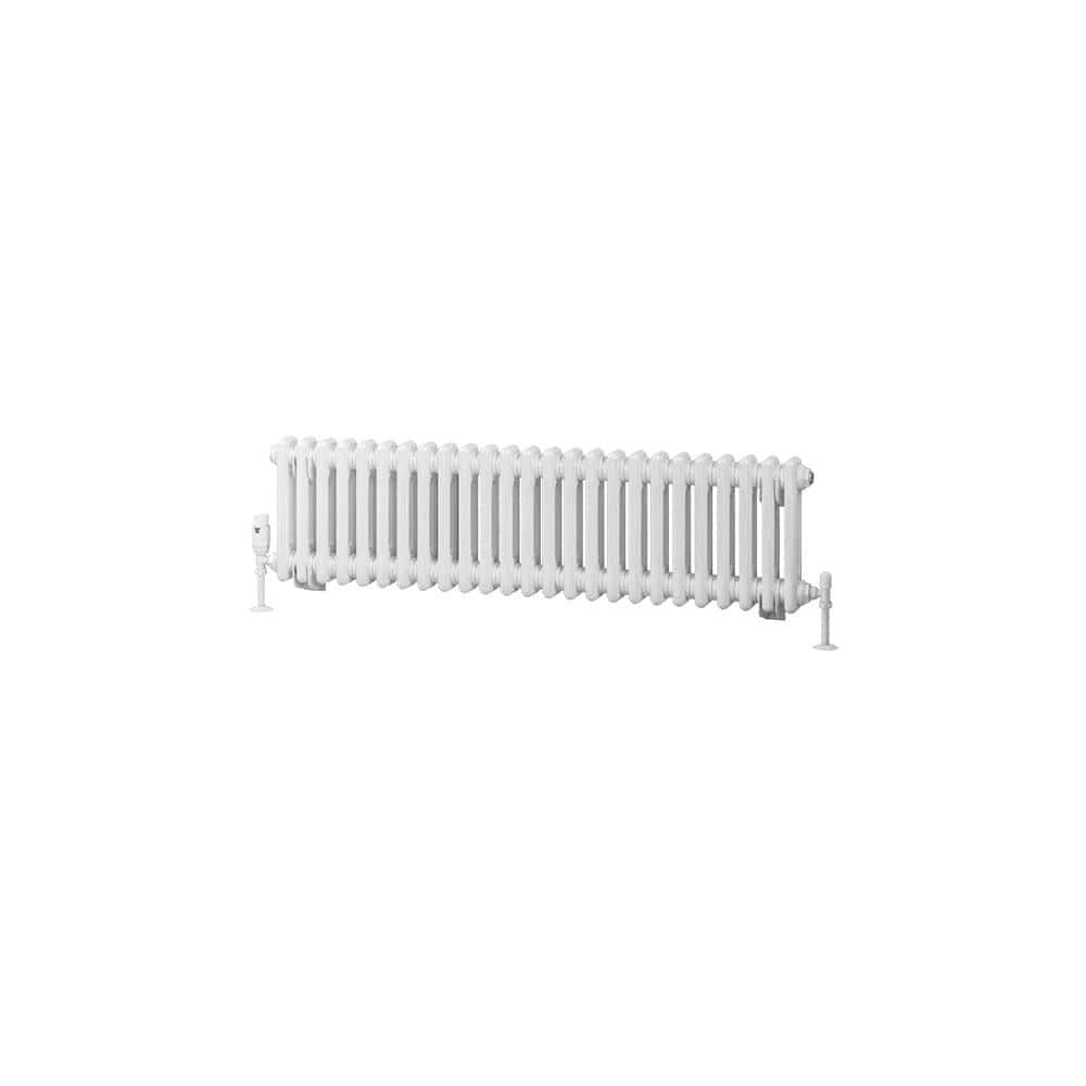 Eastbrook Rivassa Traditional 2 Column Radiator in Gloss White