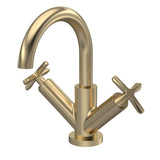Aquarius Bathrooms Mono Basin Tap Aquarius Clarion Crosshandle Mono Basin Mixer Tap with Push Button Waste