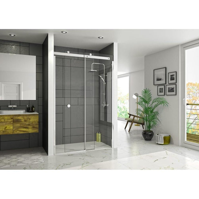 Merlyn Slding Shower Door 1100mm / Right Hand Merlyn Series 10 Sliding Shower Shower Door in Chrome