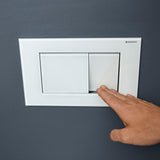 Geberit Flush Plate Geberit Sigma Square Glass Flush Plate