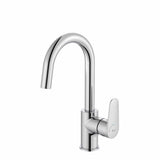 Roca Mono Basin Tap Roca Victoria Plus Cold Start Basin Mixer Tap with Side Handle and Click Clack Waste