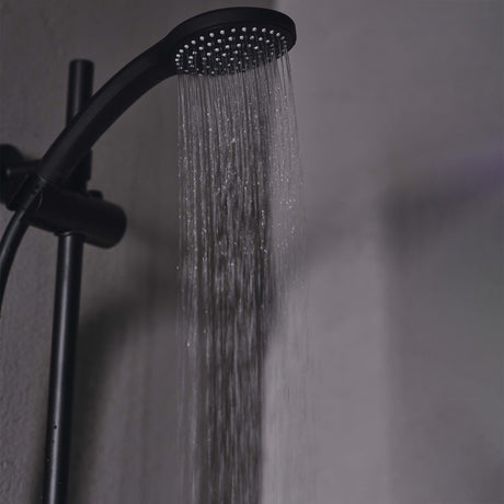 Ideal Standard Shower Riser Rail Ideal Standard IdealRain Adjustable Riser with Handset in Silk Black