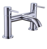 Aquarius Bathrooms Exposed Shower Set Aquarius RF-Series Complete Shower Brassware Pack with Basin Mixer, Bath Mixer & Exposed Shower