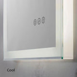 Crosswater Illuminated Mirror Crosswater Dune LED Illuminated Mirror - 500 x 800mm