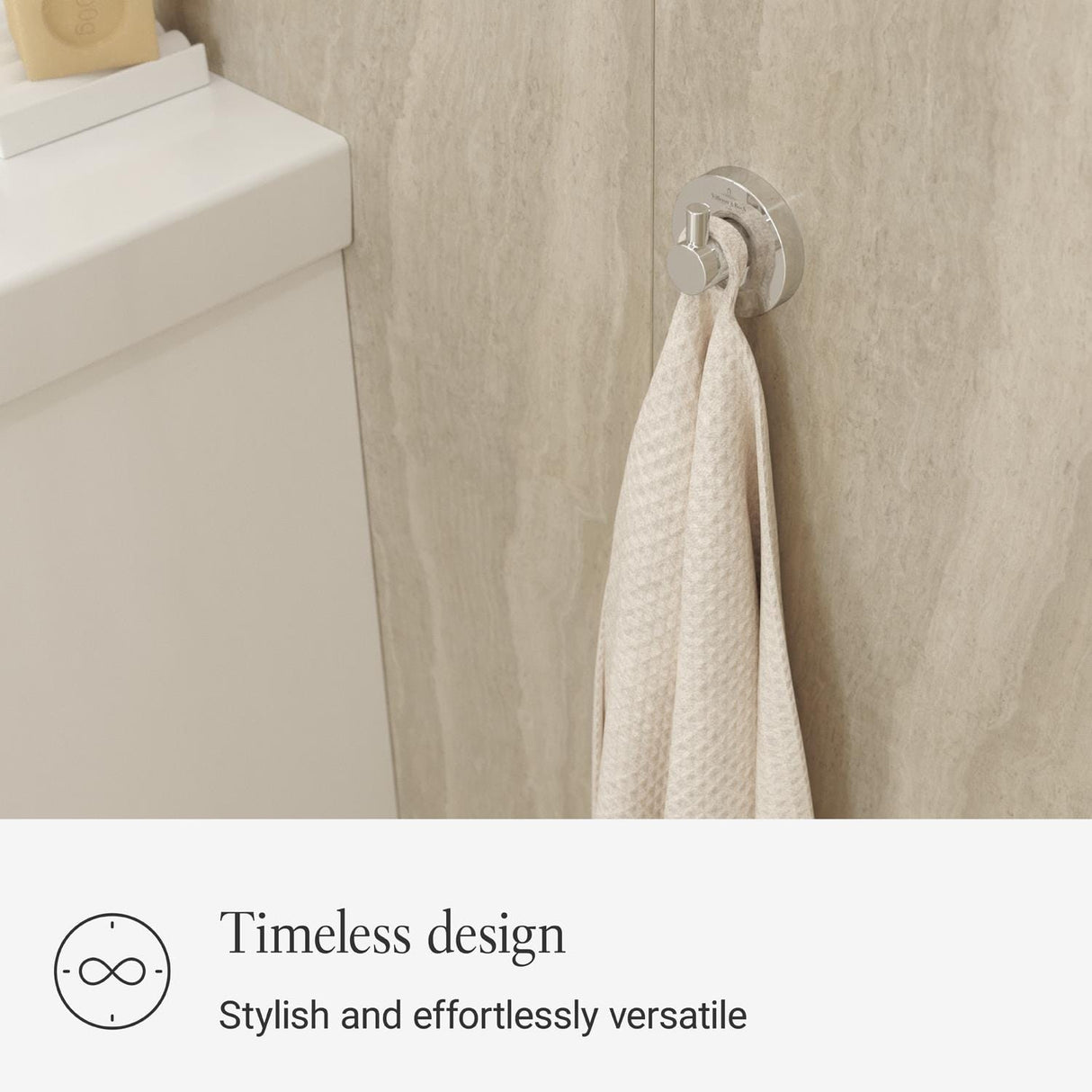 Villeroy & Boch Toilet Roll Holder Villeroy and Boch Elements -  Tender Robe Hook