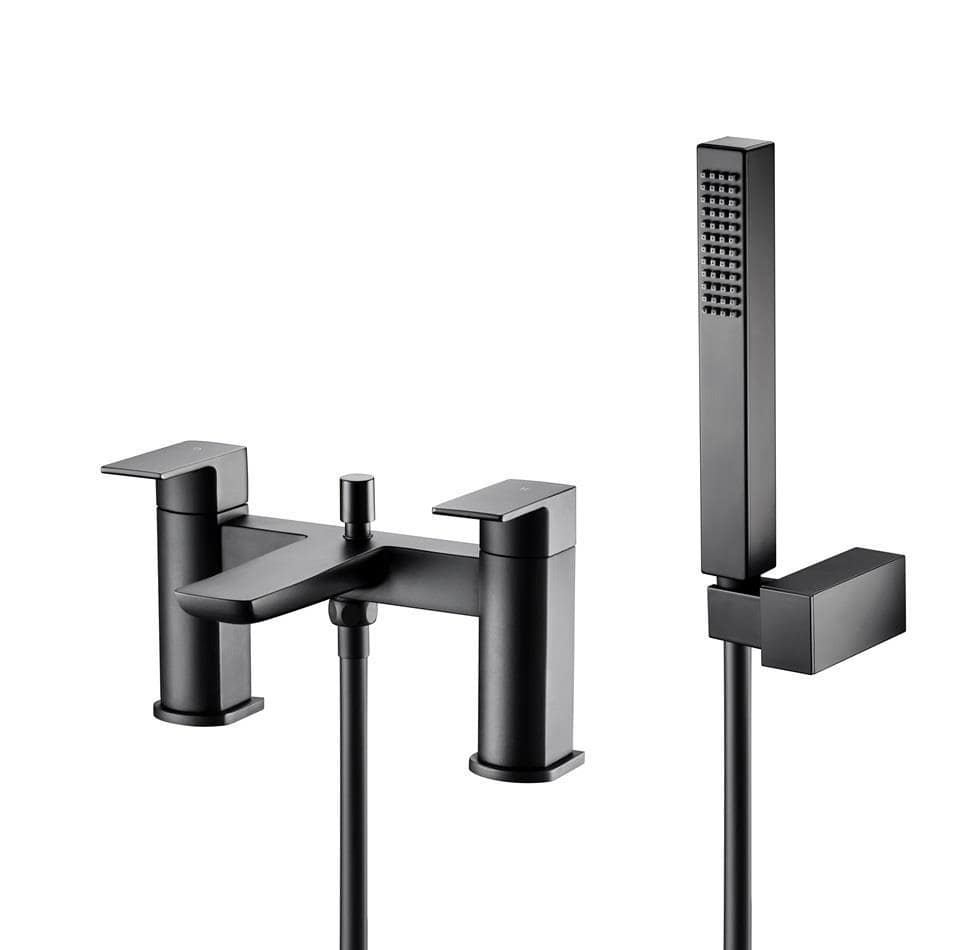 Aquarius Bathrooms Bath Shower Mixer Aquarius Hydro Complete Bath Brassware Pack with Basin Mixer, Bath and Shower Mixer
