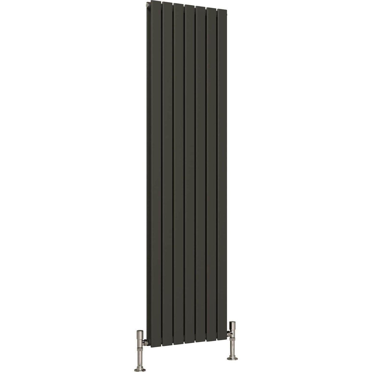 Aquarius Bathrooms Panel Radiator 1800 x490mm / Anthracite Aquarius Flat Double Vertical Panel Radiator