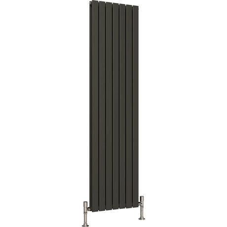 Aquarius Bathrooms Panel Radiator 1800 x490mm / Anthracite Aquarius Flat Double Vertical Panel Radiator